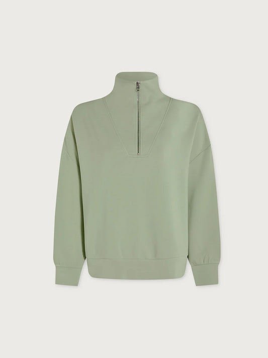 HAWLEY HALF ZIP-SAGE
