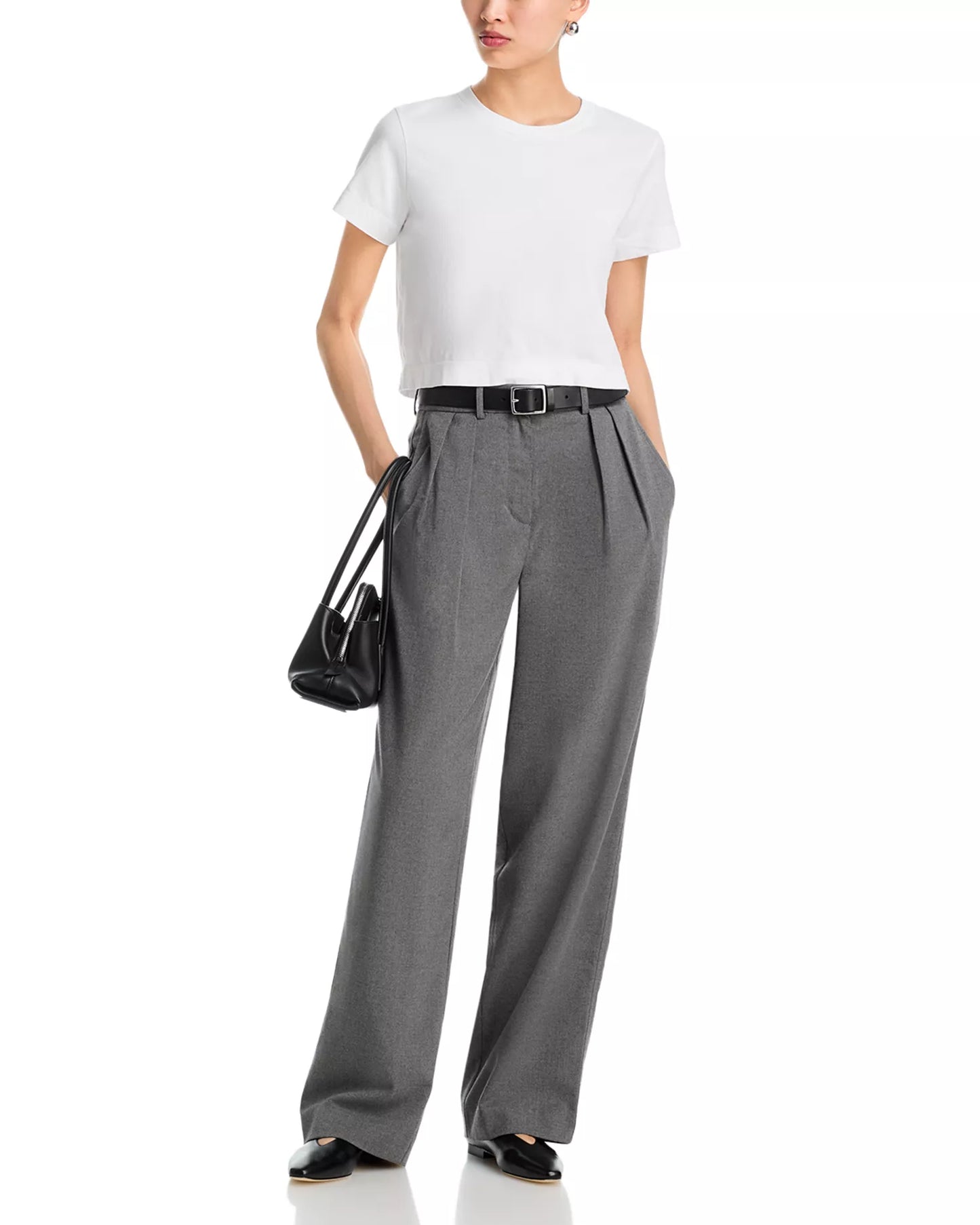 CHER COTTON TEE-WHITE