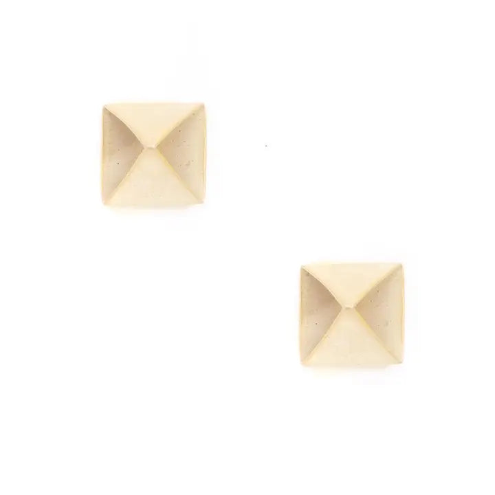 PIVOTAL PYRAMID EARRING