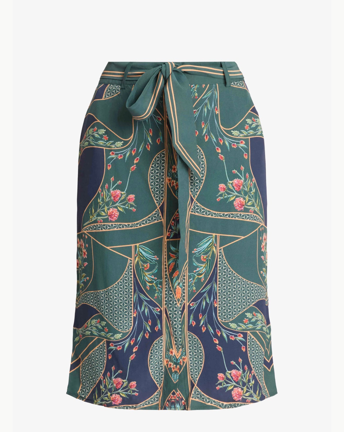 SORA SKIRT- PATCHWORK FLOWER