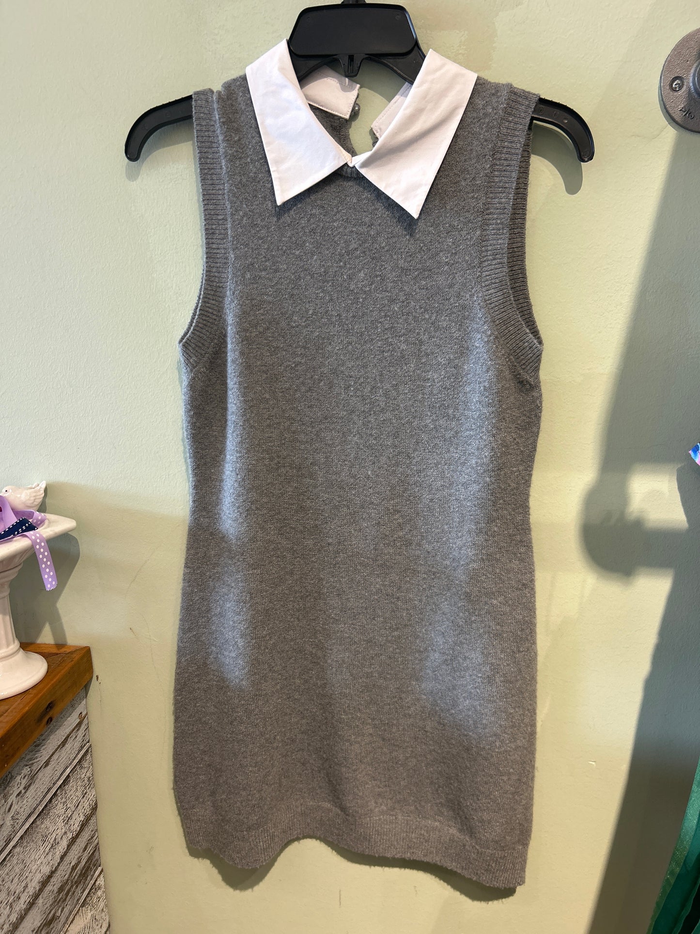 VHARI KNIT SLVLSS MINI DRESS