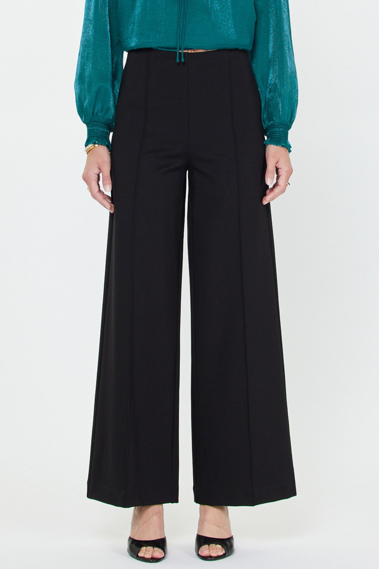 PONTE PANT-BLACK