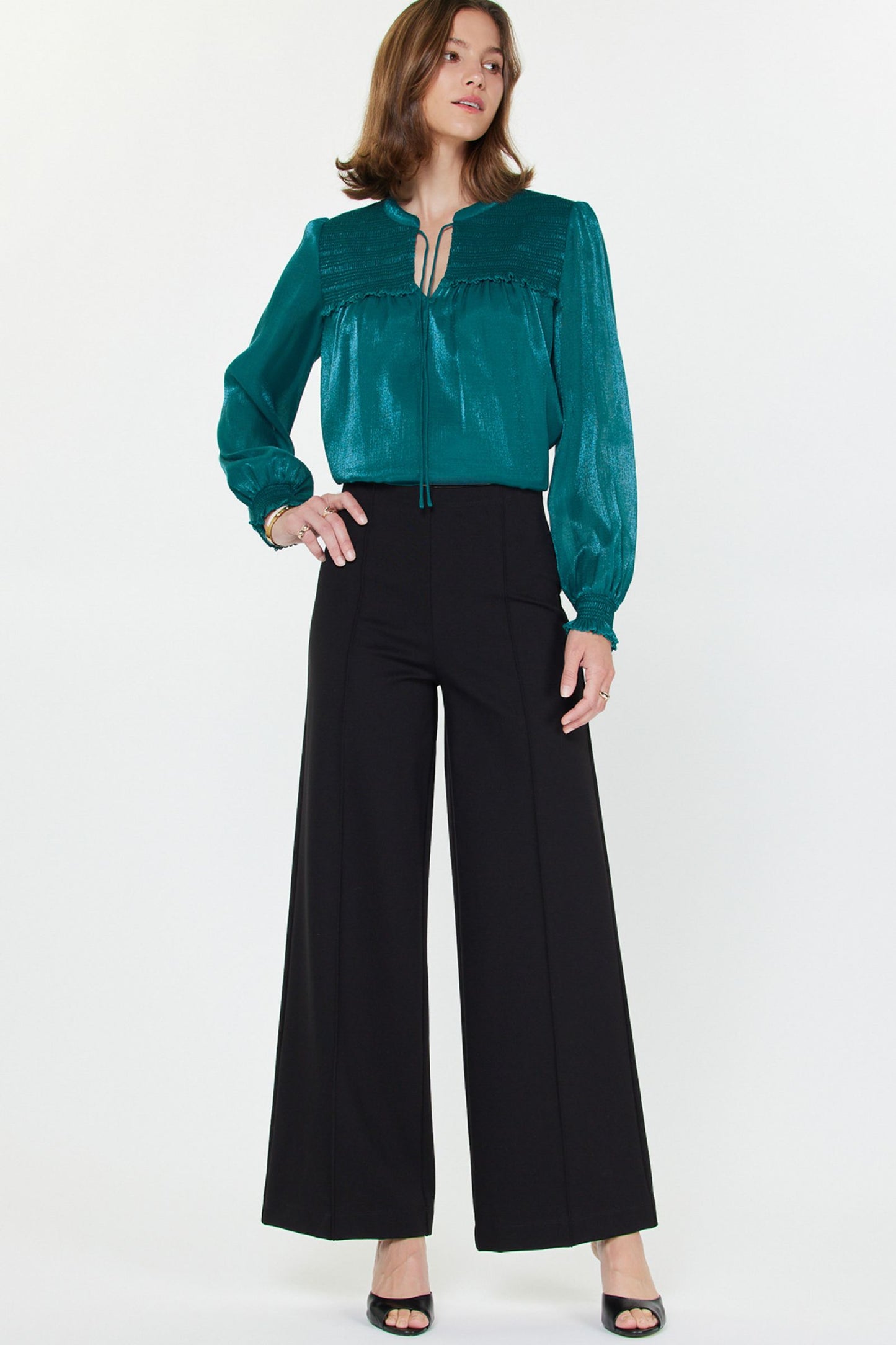 PONTE PANT-BLACK