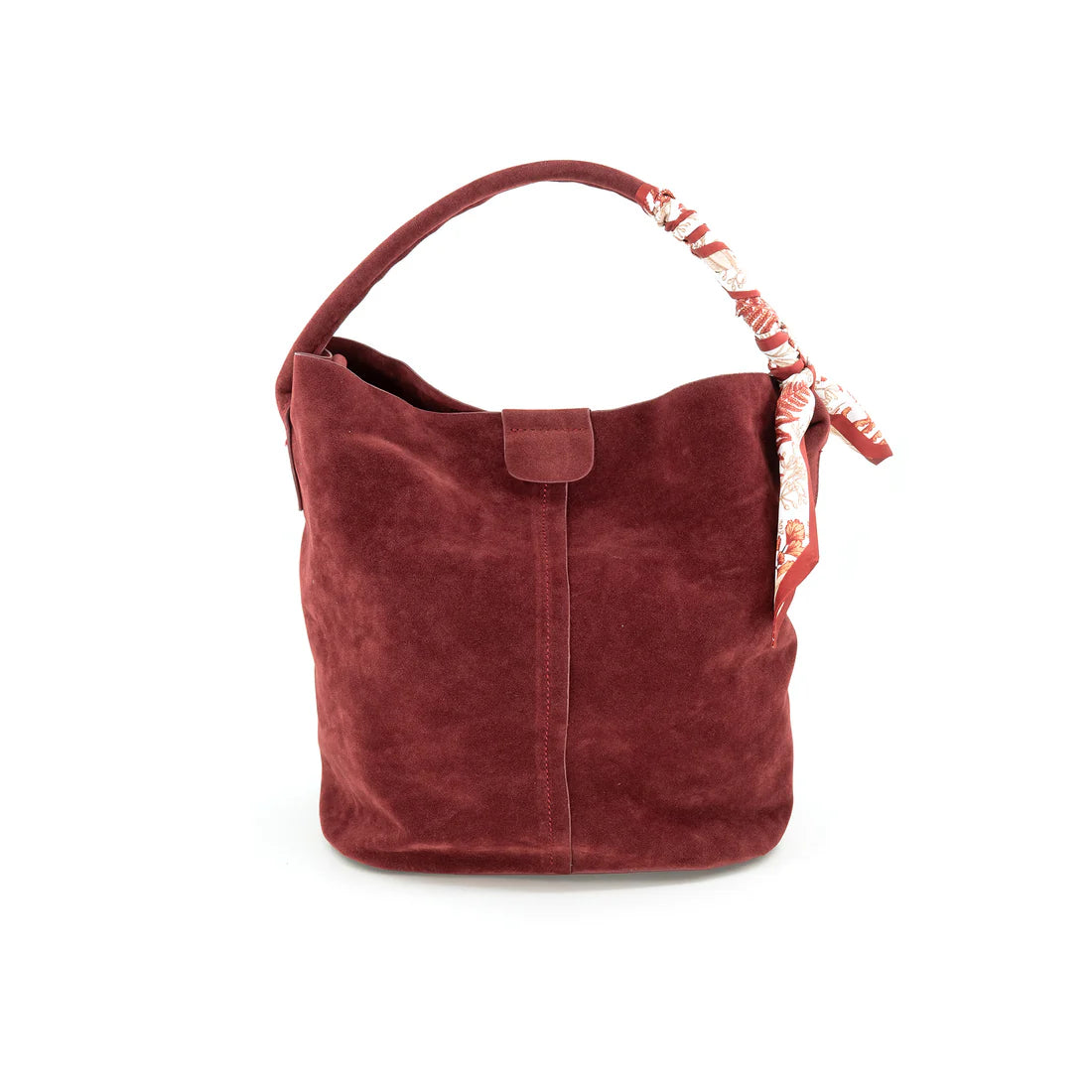FAUX SUEDE BAG
