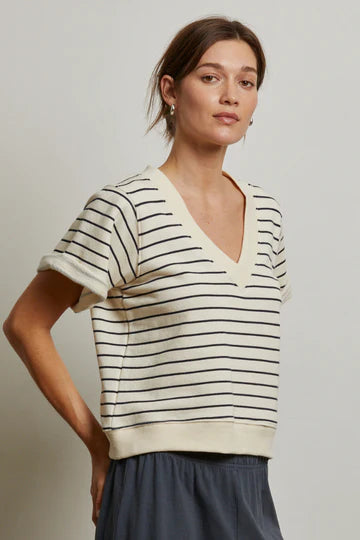 BRIGGS- NAVY STRIPE
