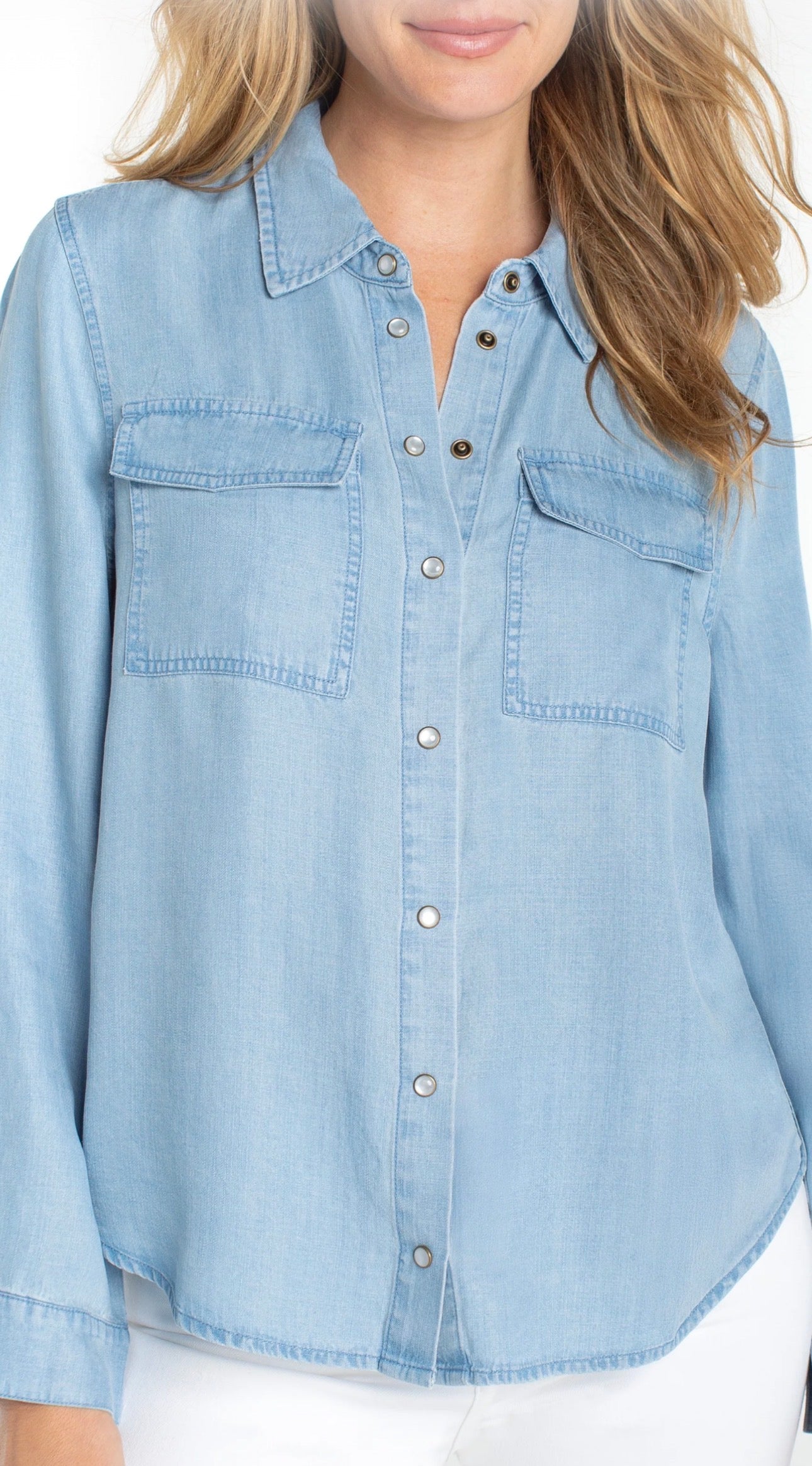 DENIM SHIRT - MALIBU LIGHT