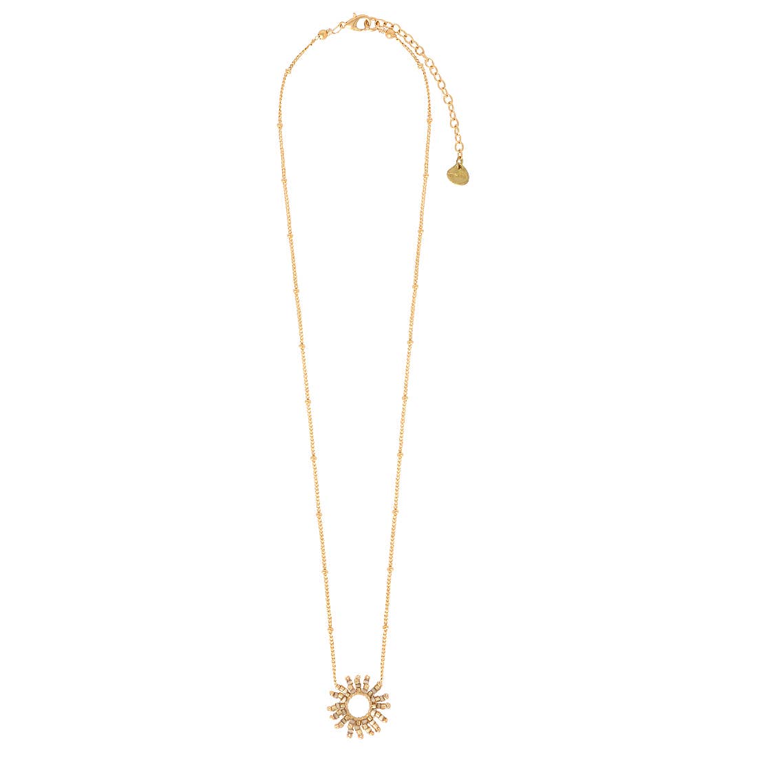 Fringe Sun Gold Small Necklace