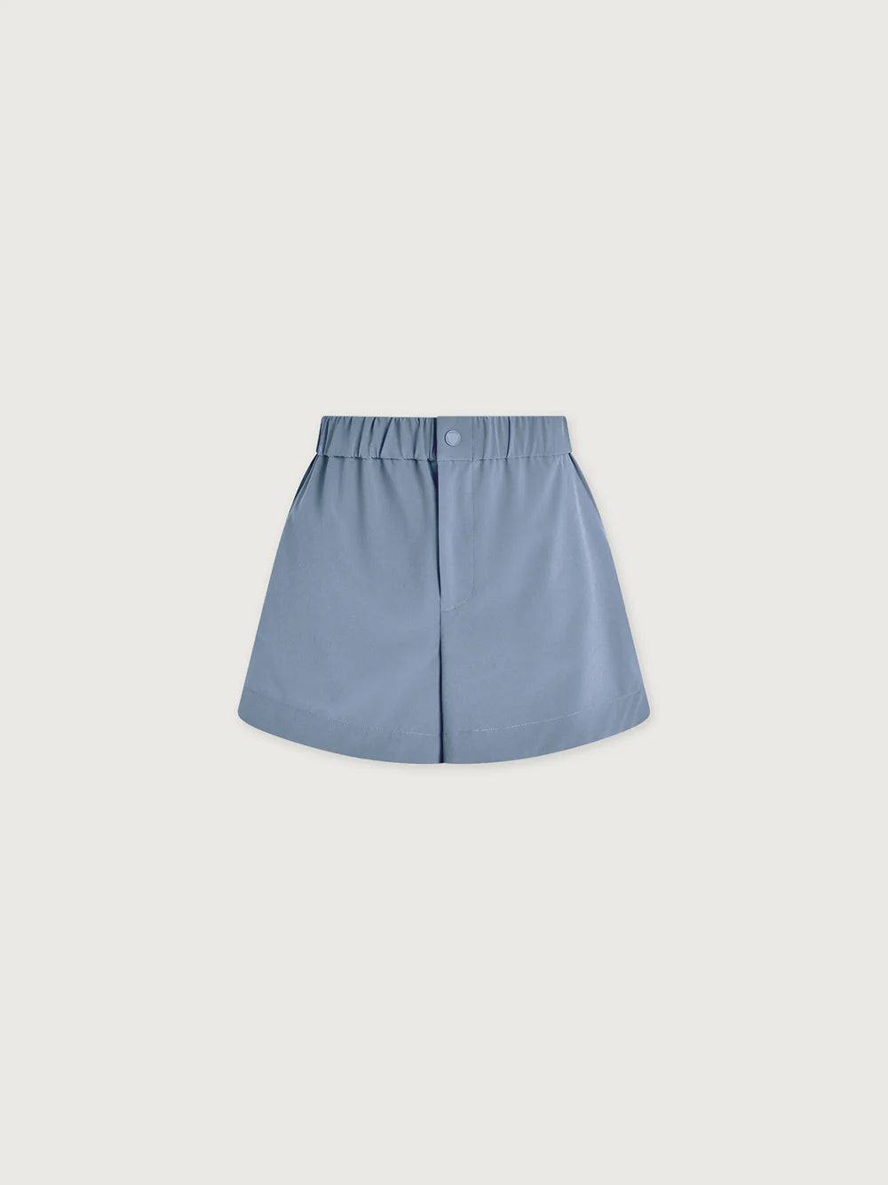 NILA MID RISE SHORT - BLUE