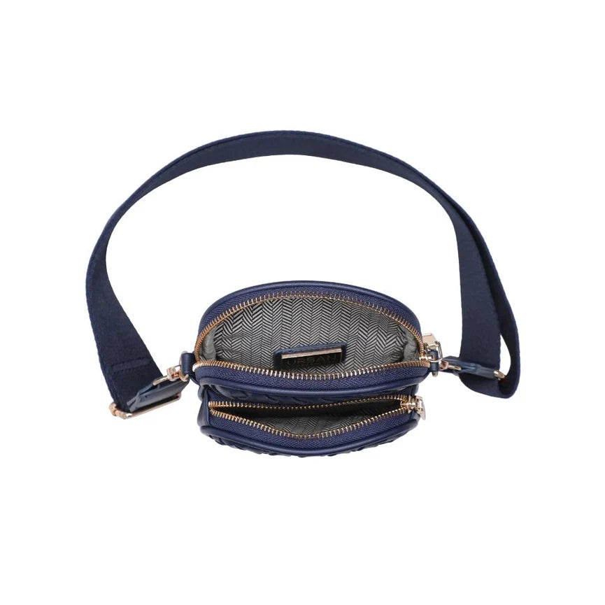 Celeste Woven Multi Compartment Crossbody