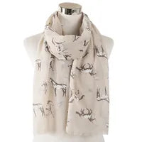 HORSES SPRING SCARF