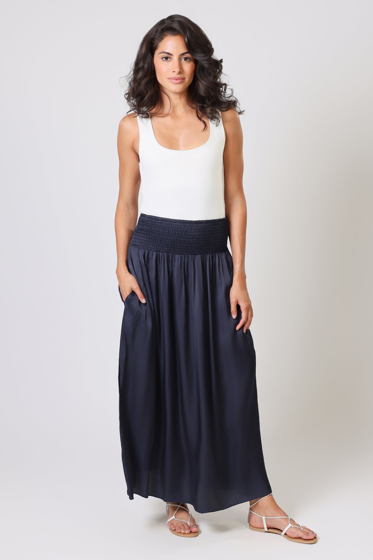 AURORA SKIRT - NAVY