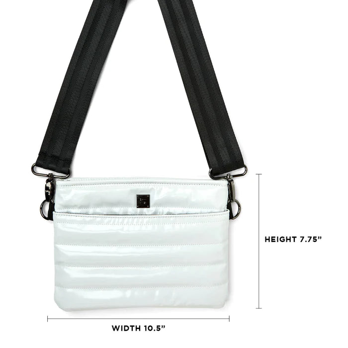 BUM BAG 2.0 - WHITE PATENT