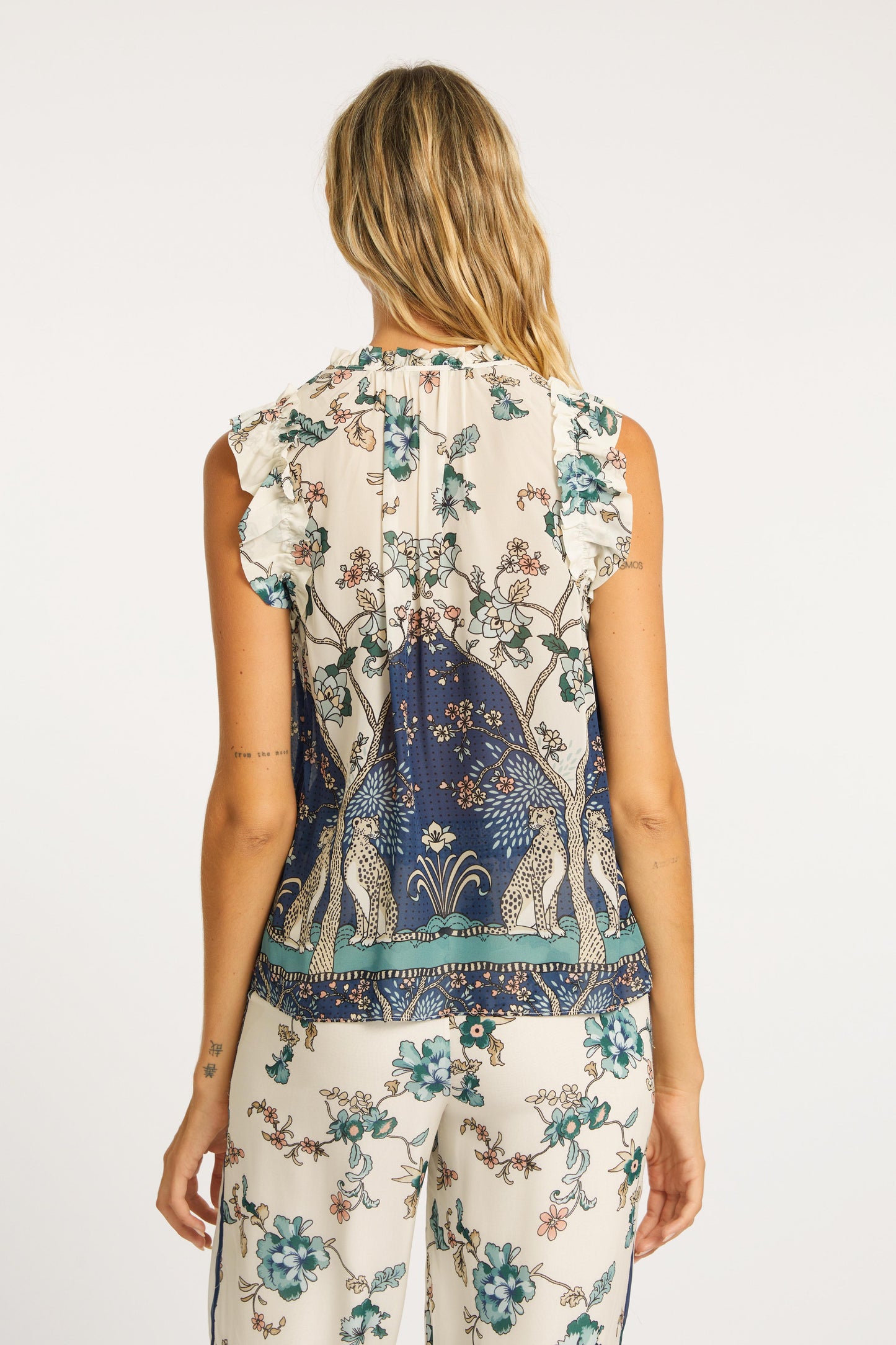 Alani Cheetah Reflections Top