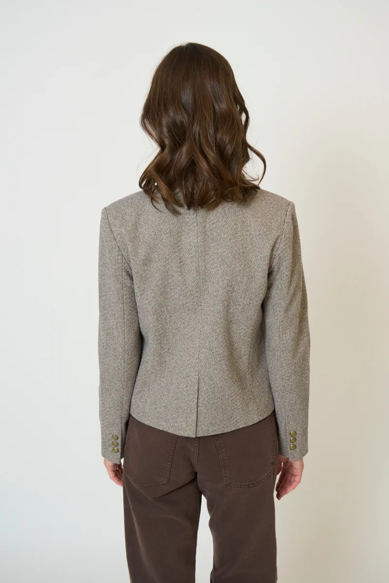 HALSEY MANDARIN COLLAR JACKET