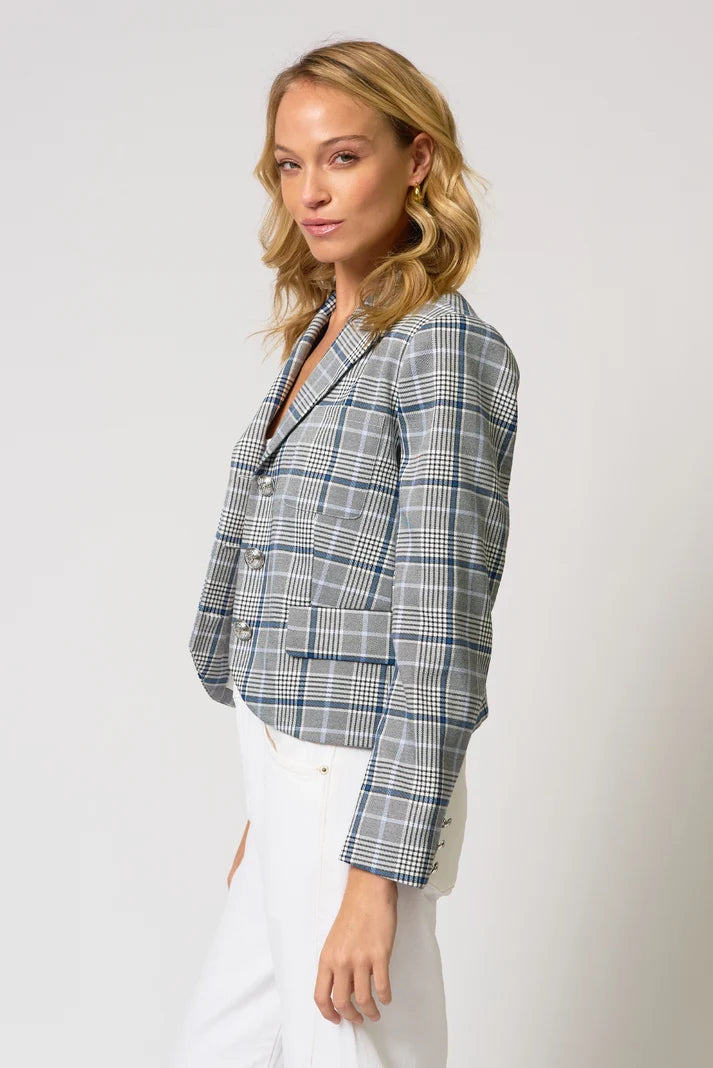 PAULIE PLAID BLAZER