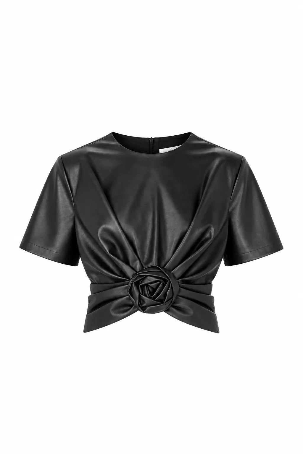 ROAN LEATHER TOP