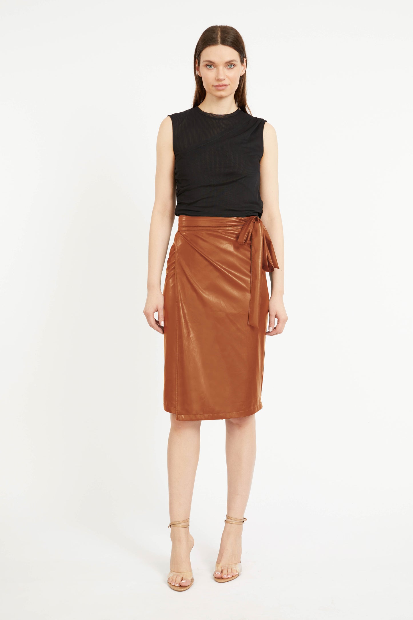 PEYTON SKIRT - TOBACCO