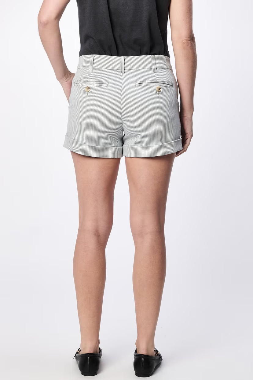 NORTH HAMPTON SHORT - BLUE RAILROAD STRIPE