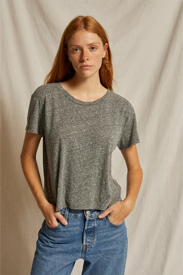HARLEY TEE-HEATHER GRAY