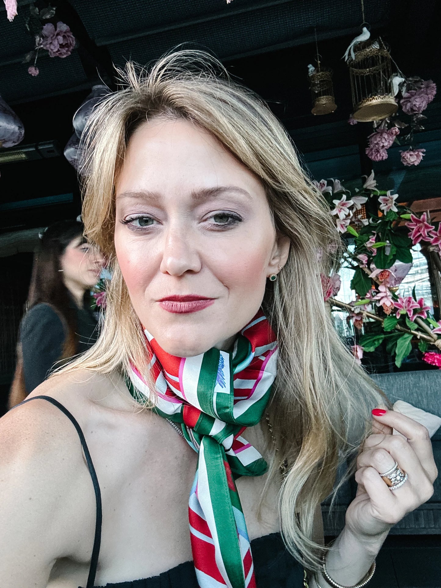 DREAMS OF HORSES SILK SCARF