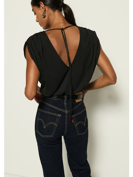 GENI TOP-BLACK
