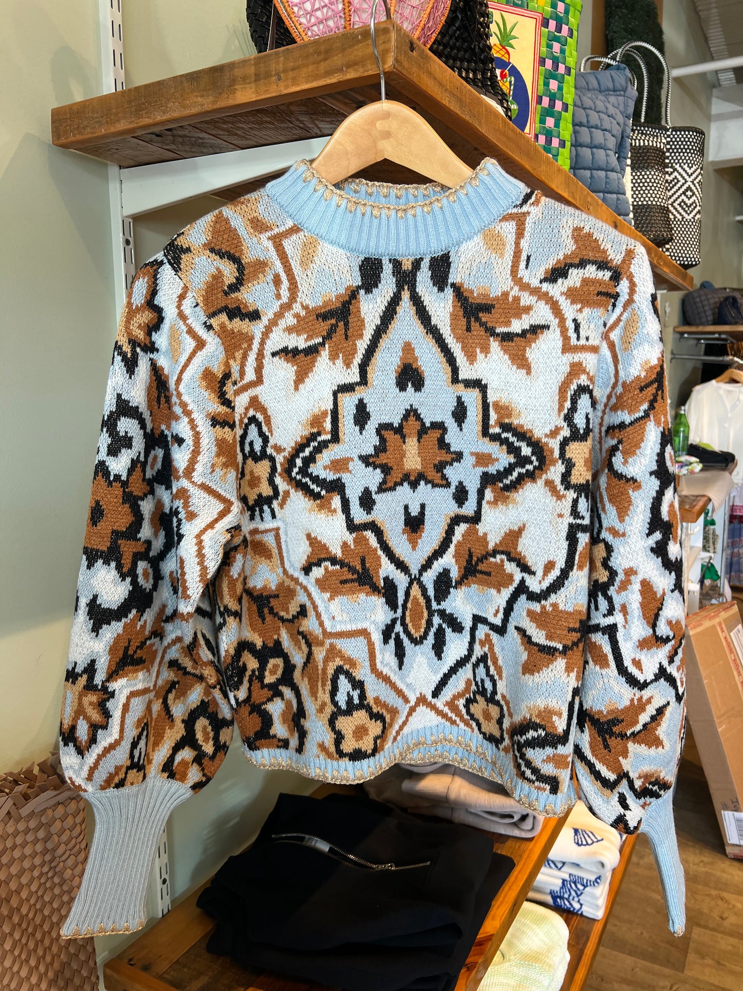 WINTER TAPESTRY SWEATER