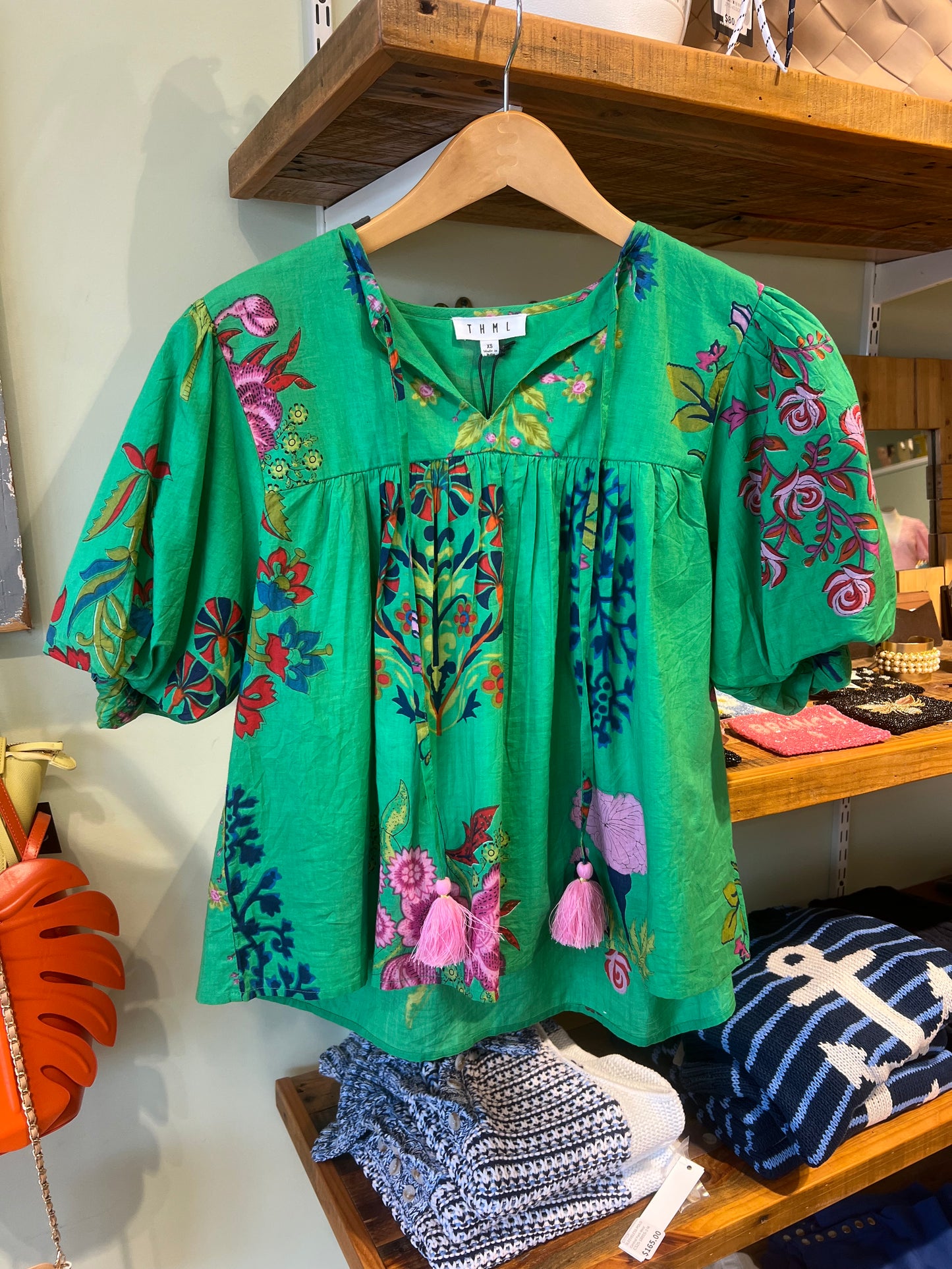 BLOUSON SLEEVE TOP