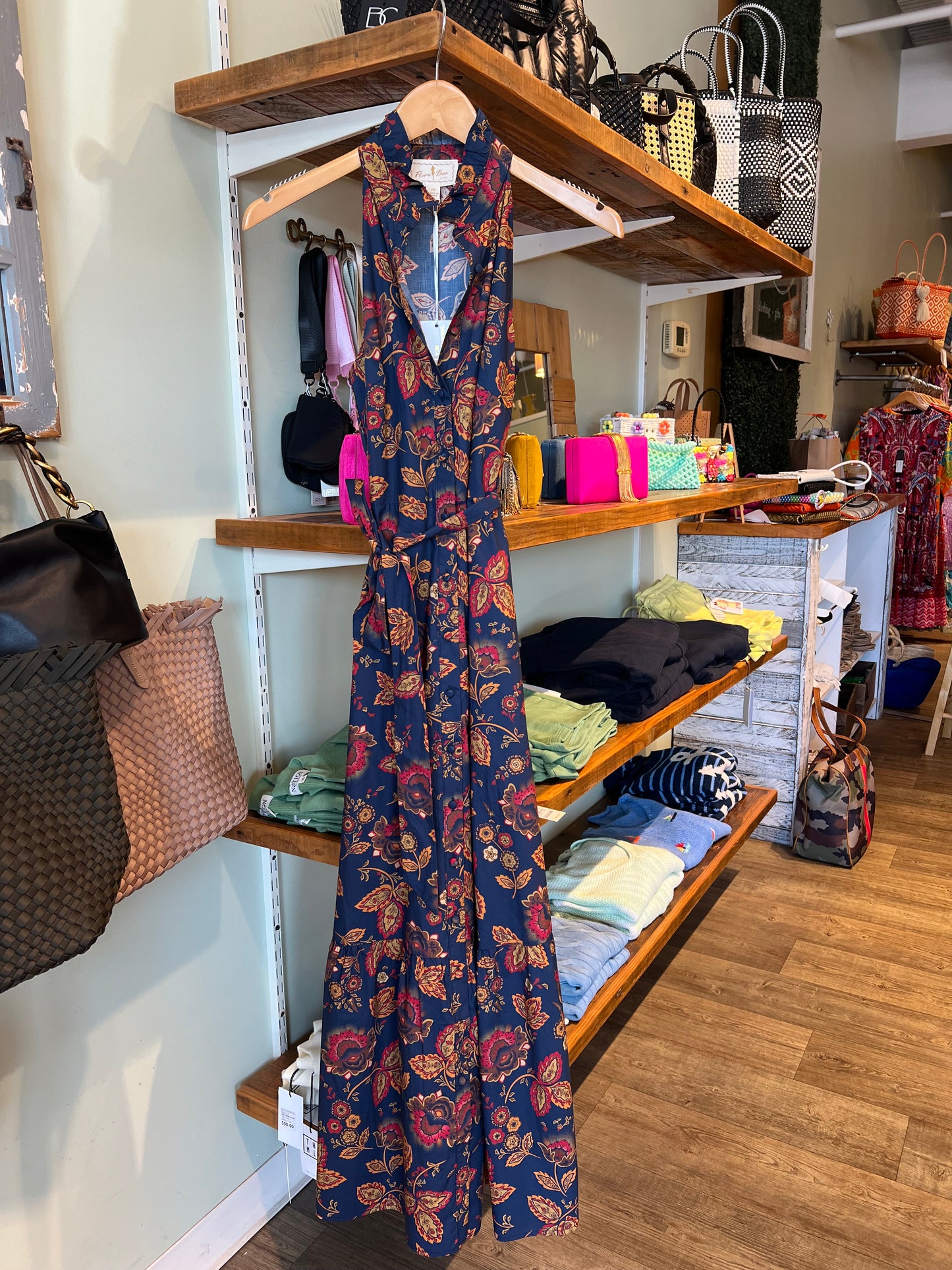 FAWN WINDMILLL COTTON DRESS