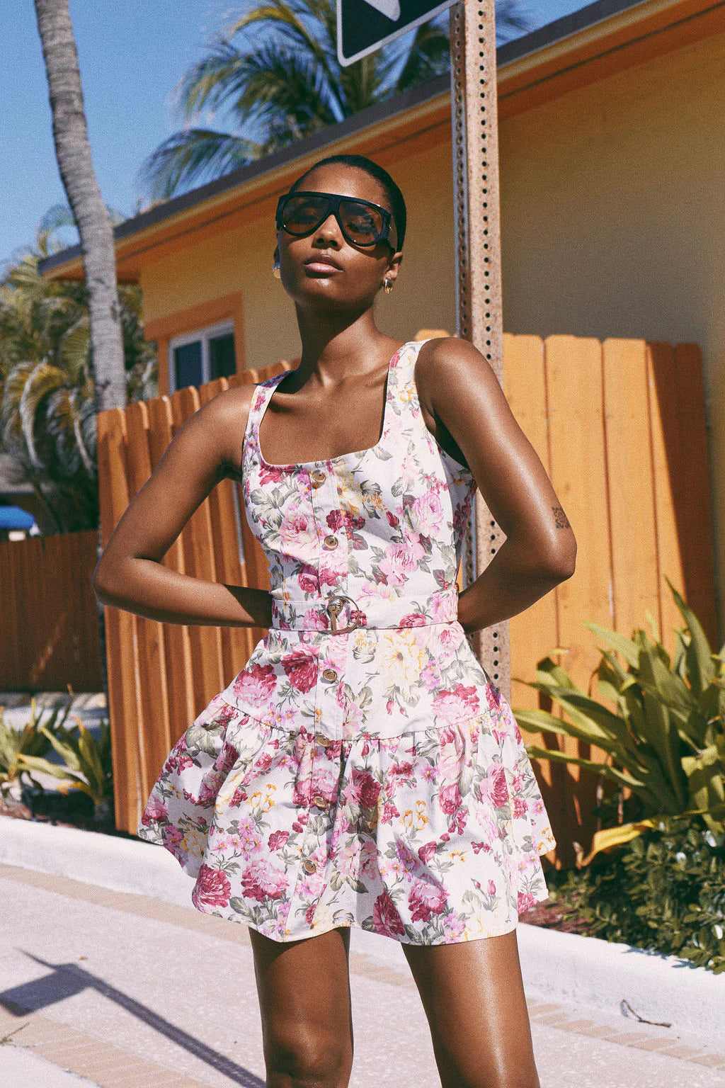 DILA FLORAL DRESS