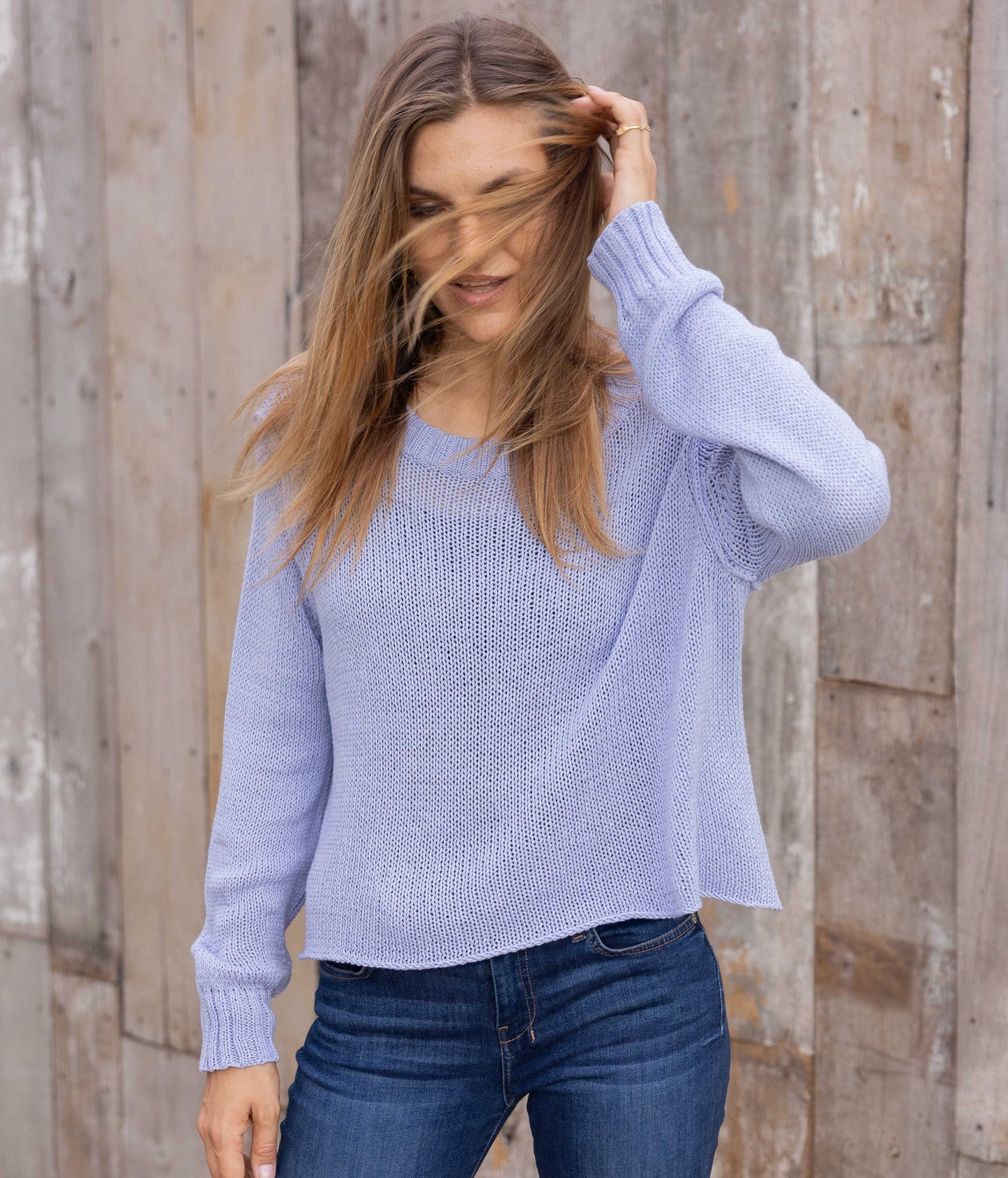 HARPER CROPPED CREW