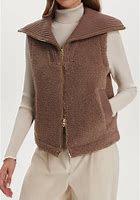 ASPEN GILET - ASH TAUPE