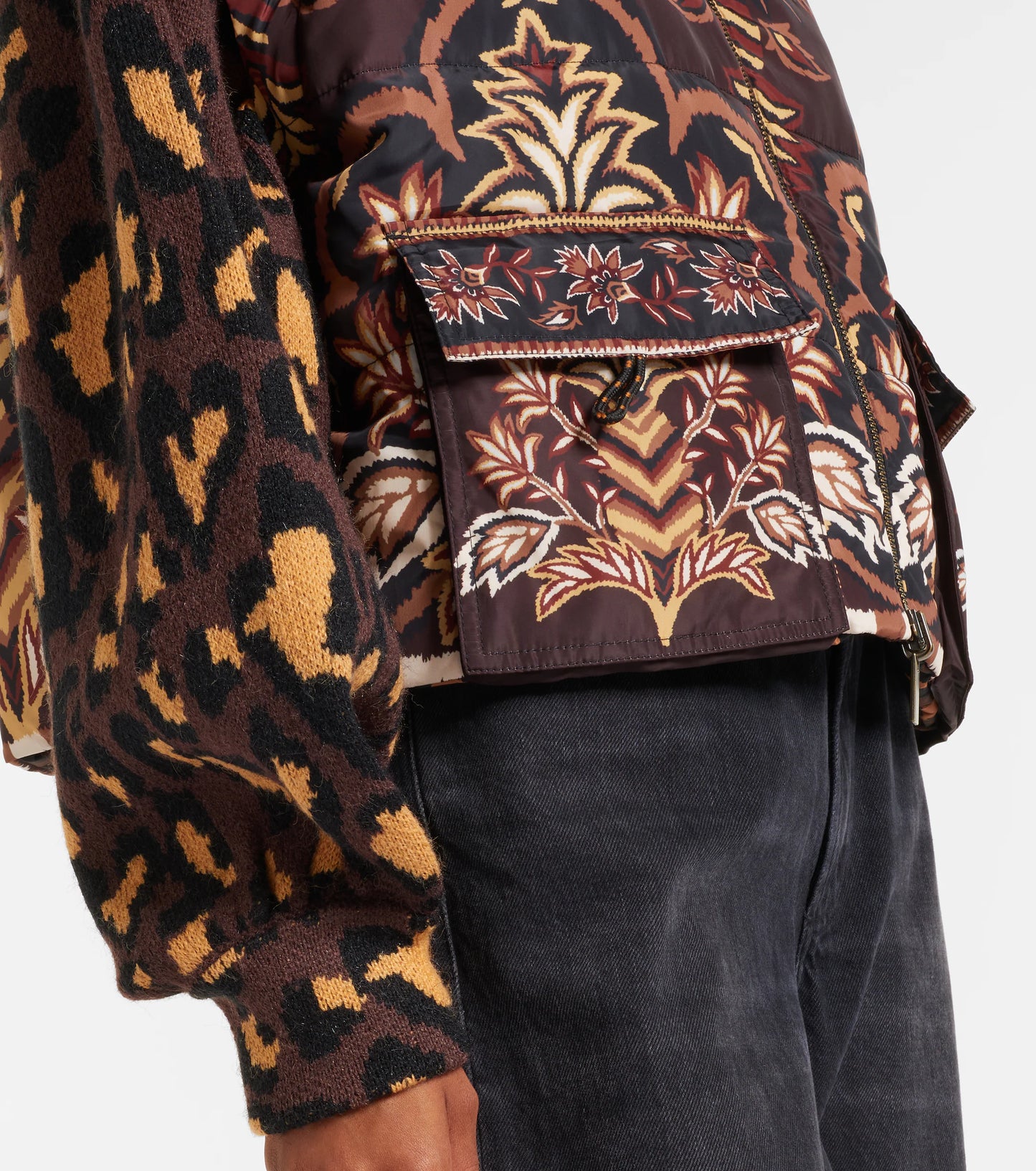 WINTER AINIKA BROWN PUFFER JACKET