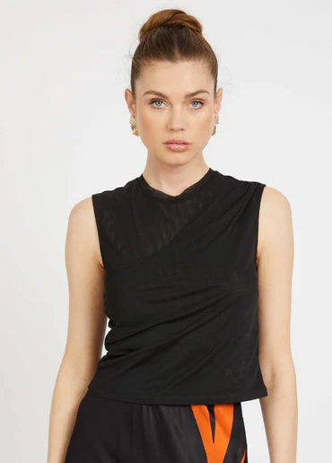 DEVI TOP - BLACK