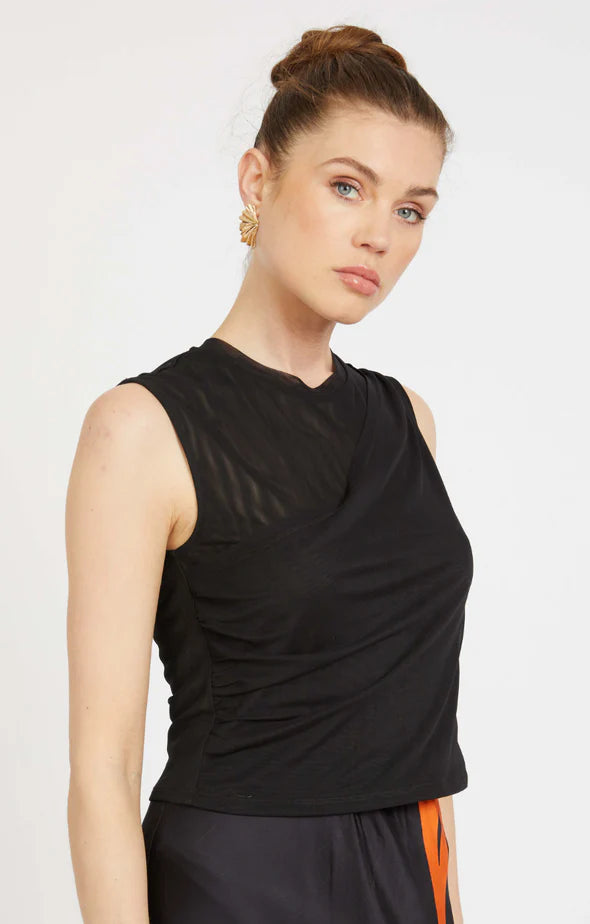 DEVI TOP - BLACK
