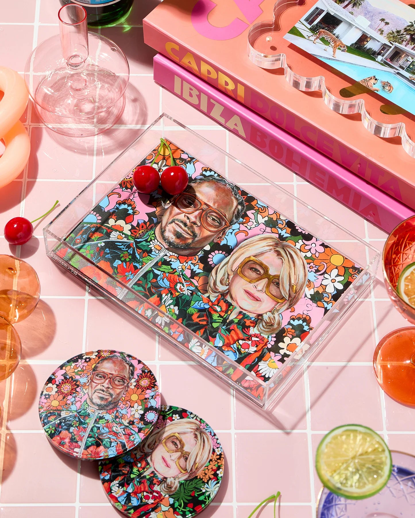 BEST BUDS SMALL ACRYLIC TRAY