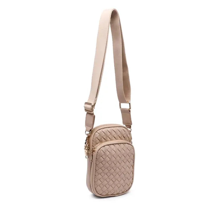 Celeste Woven Multi Compartment Crossbody