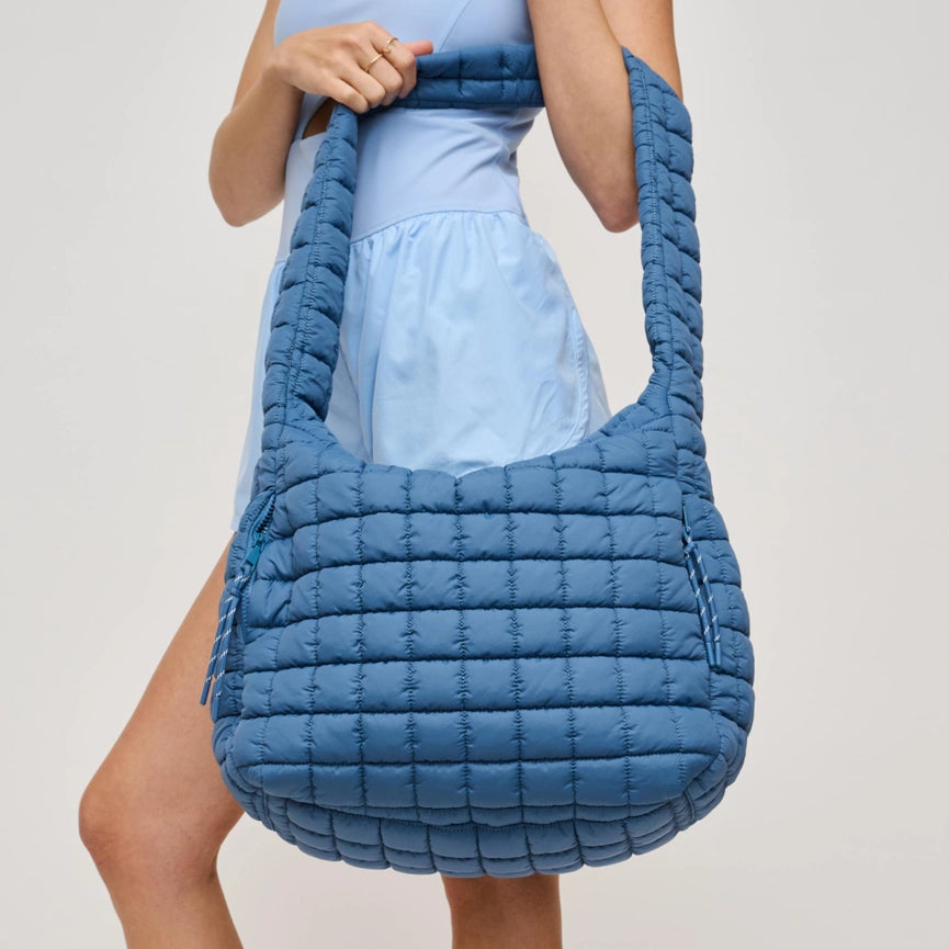 LEDA QUILTED NYLON PUFFER