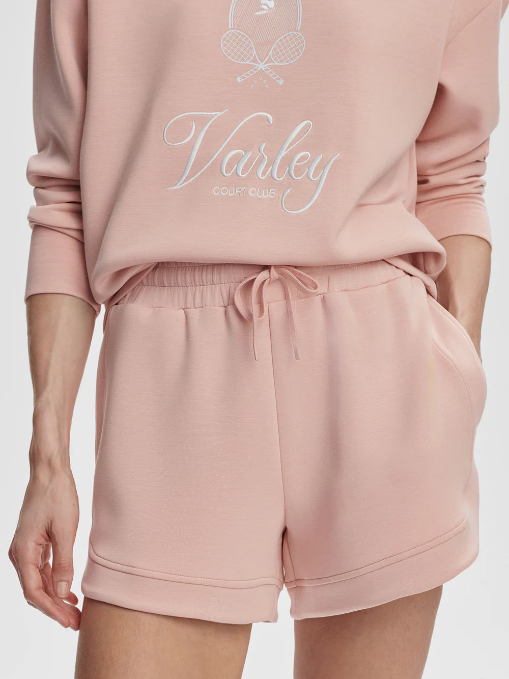 OLLIE HIGH RISE SHORT 3.5 - DUSTY ROSE