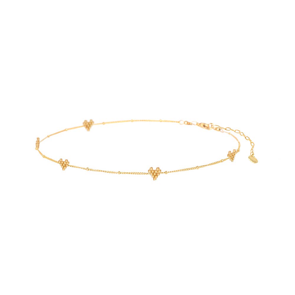 Mini Heartsy Gold Necklace
