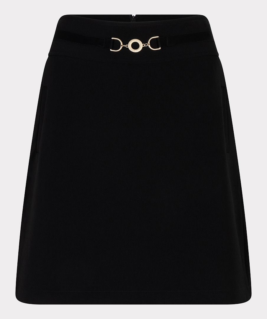 SKIRT LONG CITY -BLACK