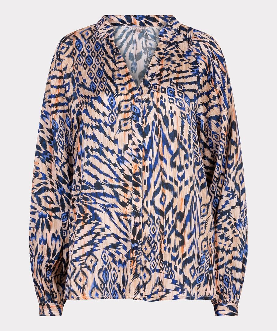 FLOW PRINT BLOUSE