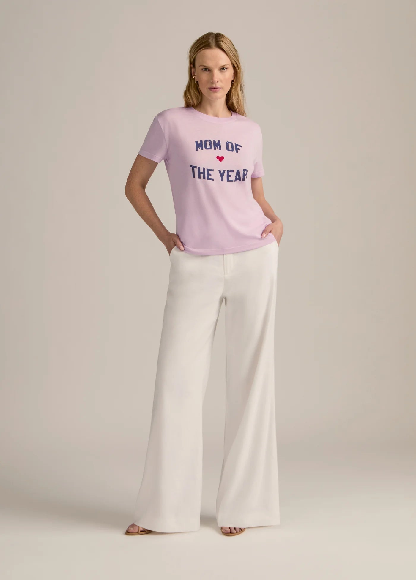 MOM OF THE YEAR SHIRT - WISTERIA