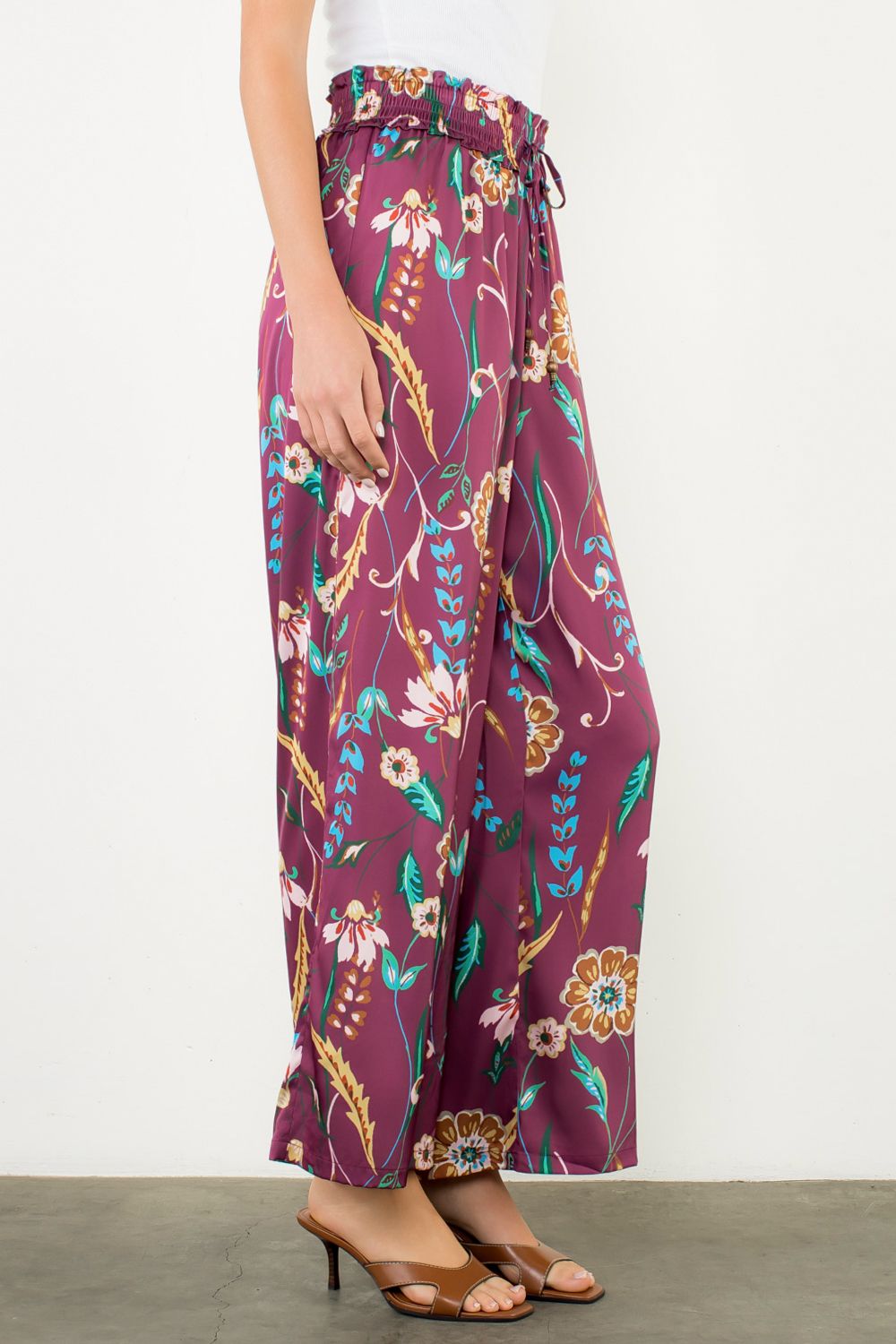 FLORAL PRINT PANT