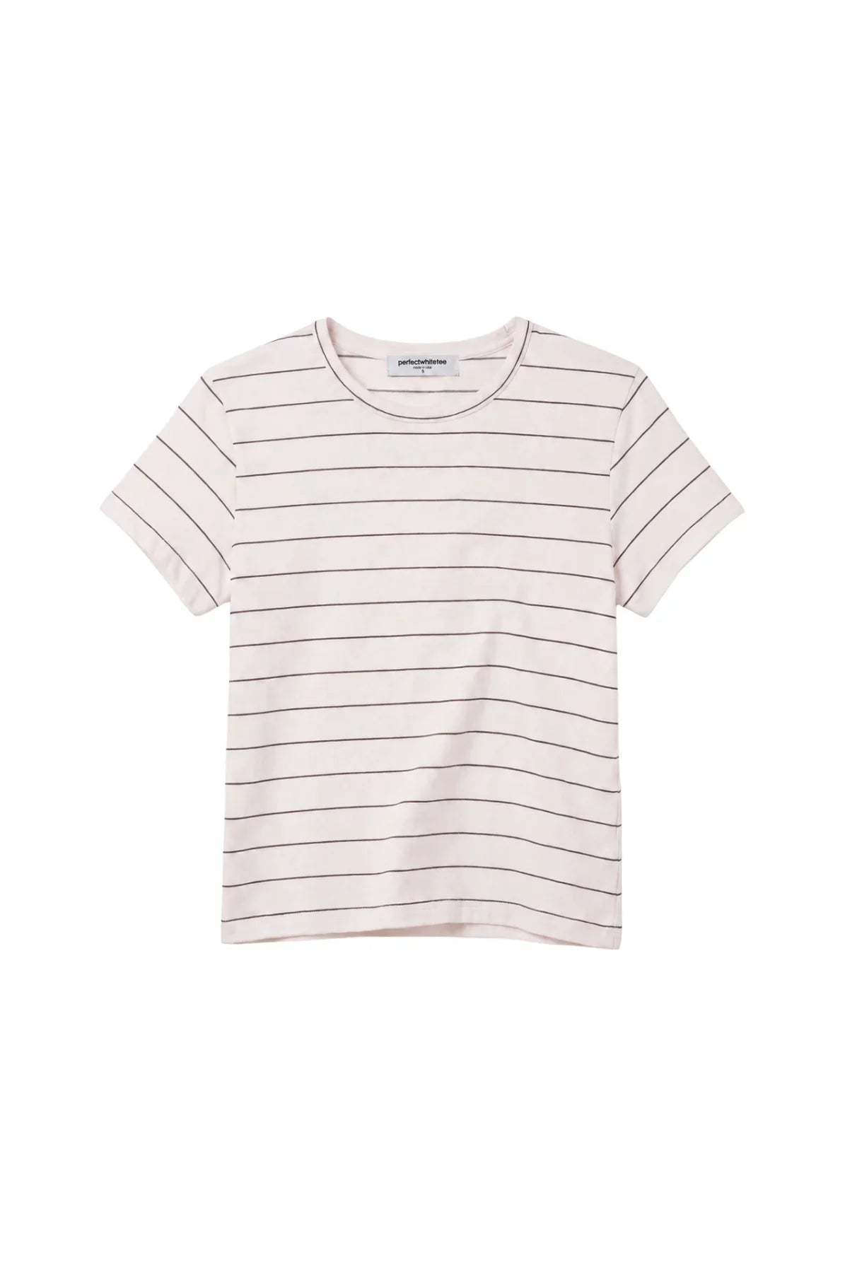 LISA TEE - NATURAL STRIPE