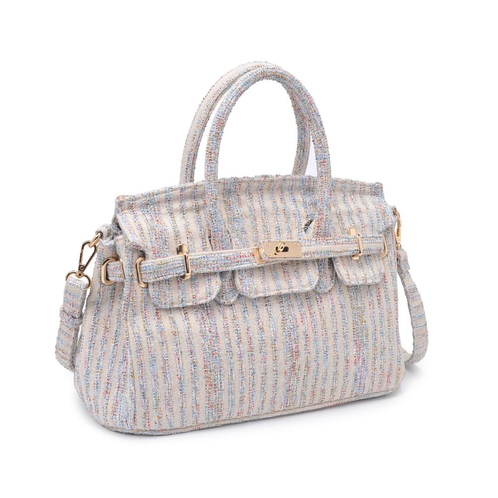 DIXIE SATCHEL - BLUE MULTI