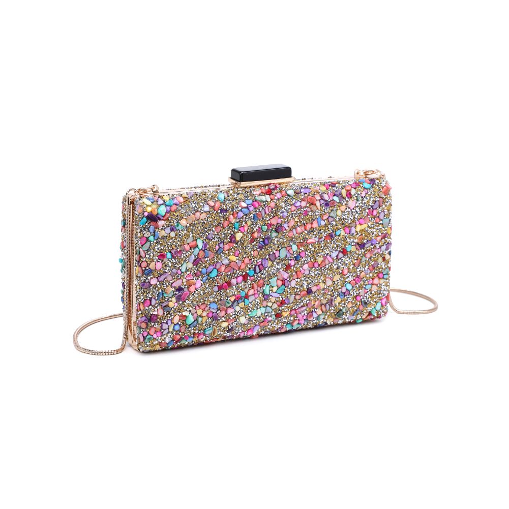 ELIZA EVENING BAG - PINK MULTI