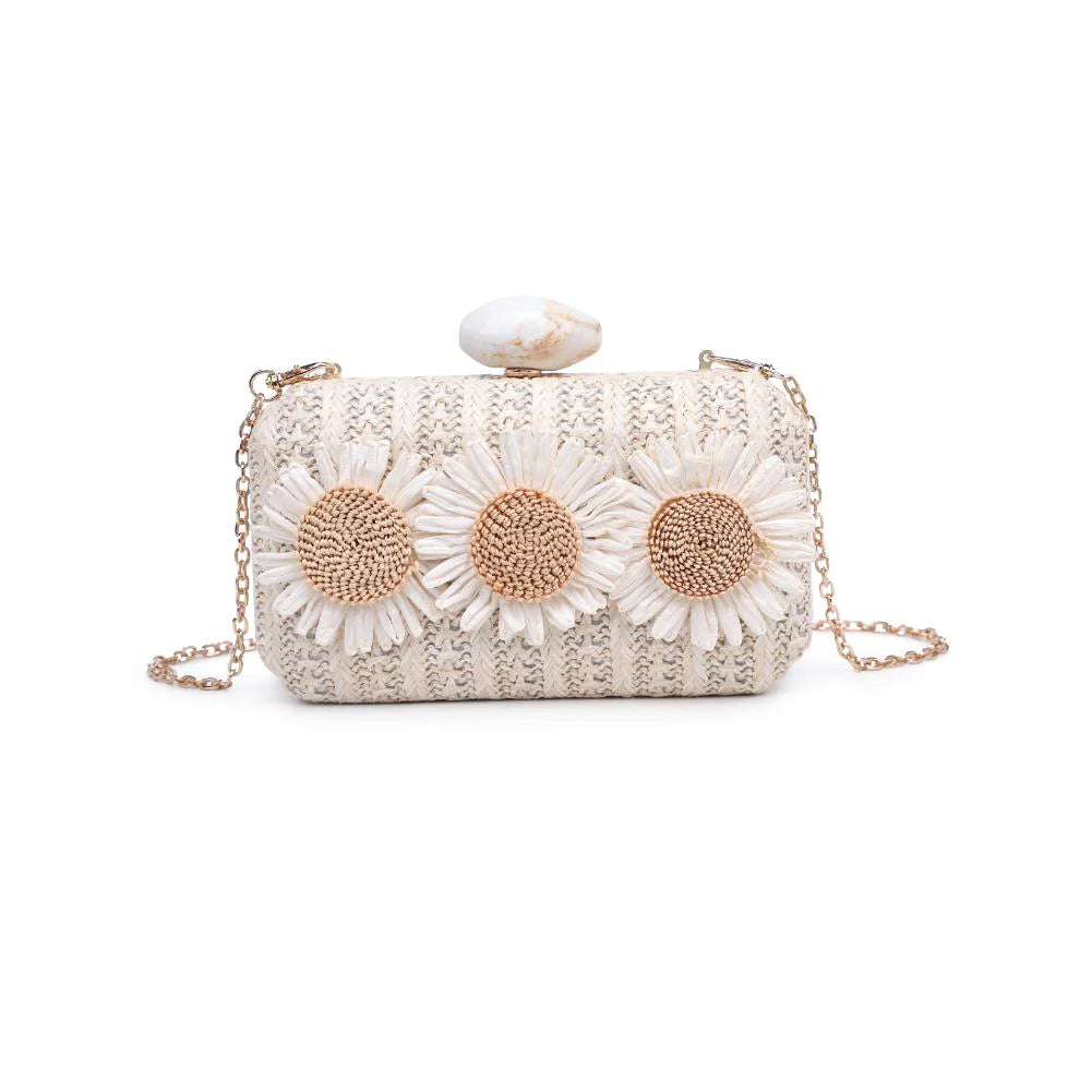 ASTRID EVENING BAG - NATURAL