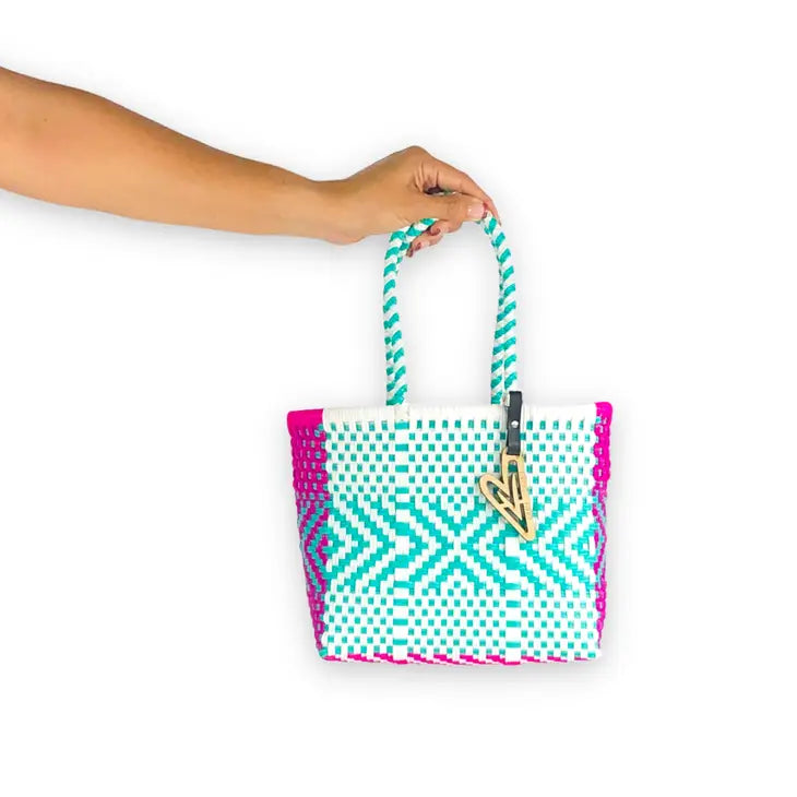 Mini Tote Bag - Electric
