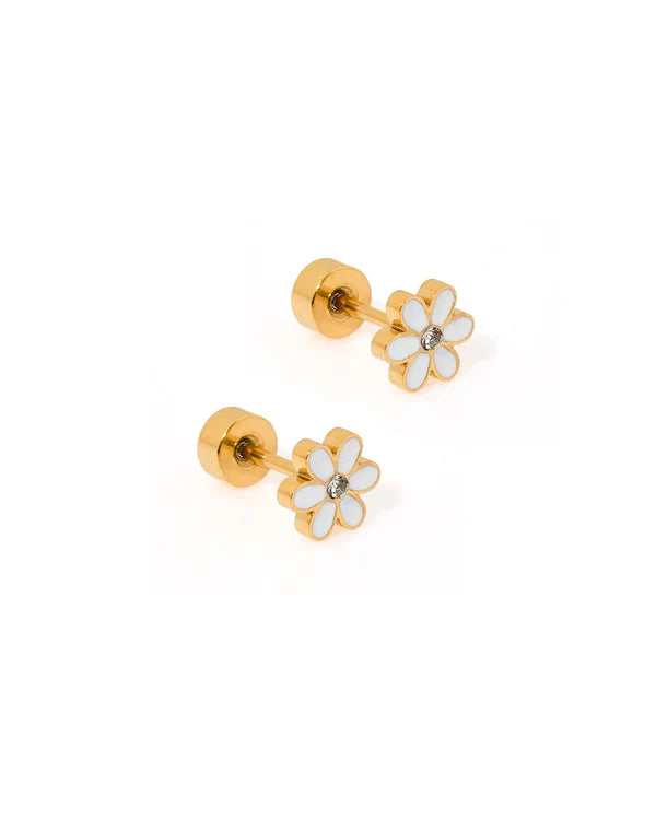 Screwback Stud Earrings - Alli