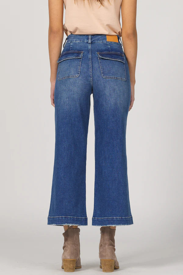 AUDREY HIGH RISE JEAN -NEVIS